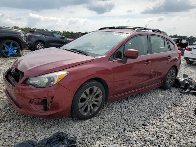 JF1GPAL64E8248203 - 2014 SUBARU IMPREZA SPORT PREMIUM RED photo 1