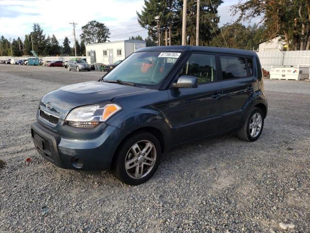 KNDJT2A29B7341205 - 2011 KIA SOUL + GRAY photo 1