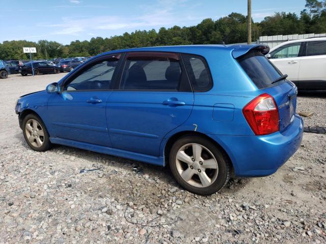 KNAFE161185019556 - 2008 KIA SPECTRA5 5 SX BLUE photo 2