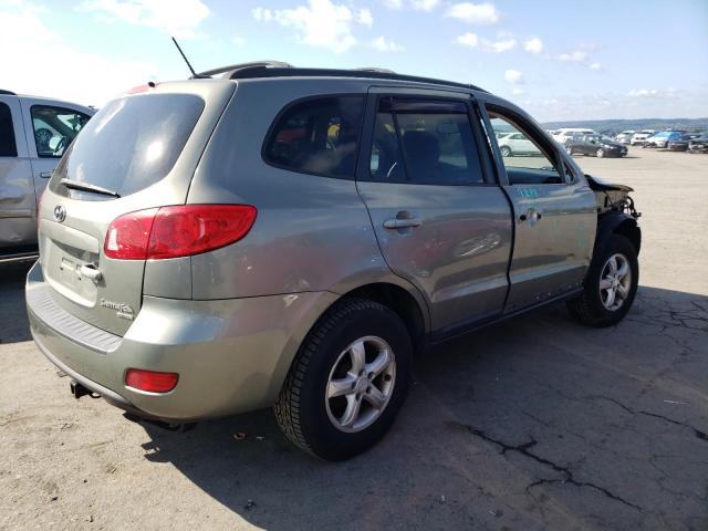 5NMSG73D58H205885 - 2008 HYUNDAI SANTA FE GLS GREEN photo 3