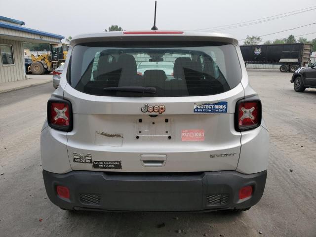 ZACNJBAB1KPK82450 - 2019 JEEP RENEGADE SPORT 银色 照片 6