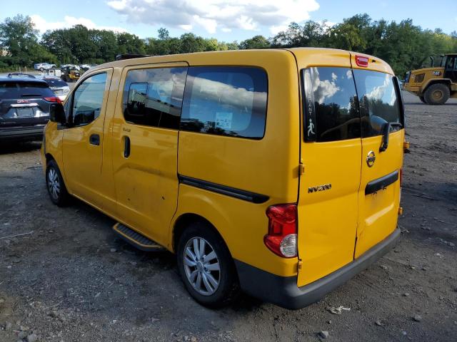 3N8CM0JT0EK700762 - 2014 NISSAN NV200 TAXI YELLOW photo 2