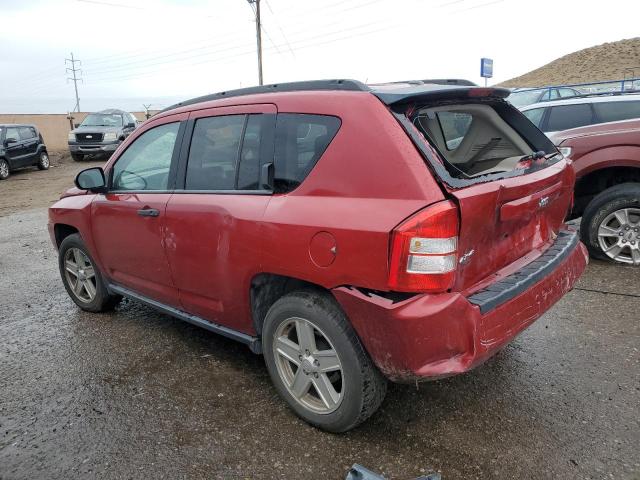 1J8FF47W07D285711 - 2007 JEEP COMPASS BURGUNDY photo 2