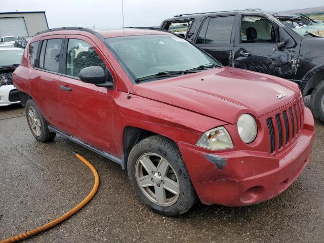 1J8FF47W07D285711 - 2007 JEEP COMPASS BURGUNDY photo 4