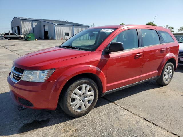 3C4PDCAB9FT745894 - 2015 DODGE JOURNEY SE RED photo 1