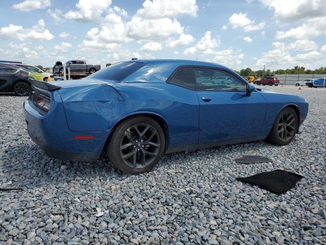 2C3CDZBT4NH131954 - 2022 DODGE CHALLENGER R/T 蓝色 照片 3