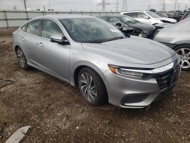 19XZE4F90KE007479 - 2019 HONDA INSIGHT TOURING SILVER photo 4