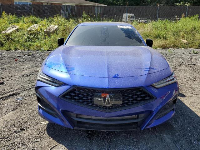 19UUB5F51PA005631 - 2023 ACURA TLX TECH A BLUE photo 5