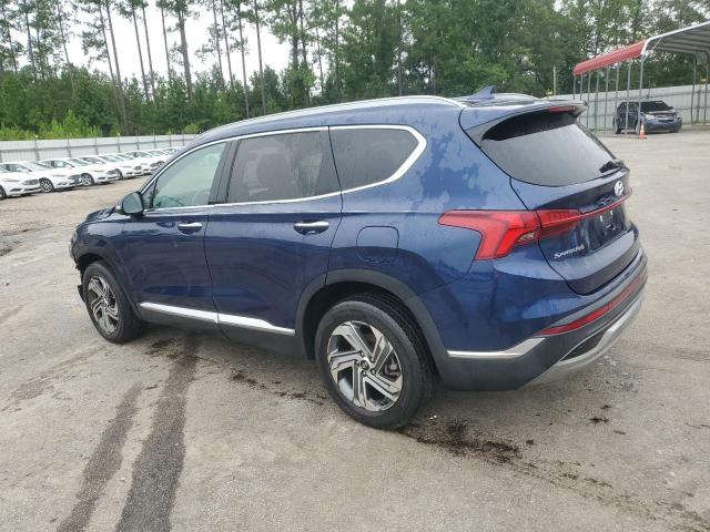 5NMS64AJXMH301273 - 2021 HYUNDAI SANTA FE SEL BLUE photo 2