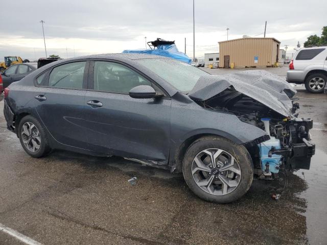 3KPF24AD2KE114489 - 2019 KIA FORTE FE GRAY photo 4