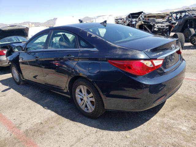 5NPEB4ACXBH065136 - 2011 HYUNDAI SONATA GLS BLUE photo 2