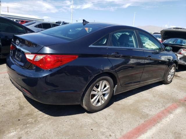 5NPEB4ACXBH065136 - 2011 HYUNDAI SONATA GLS BLUE photo 3