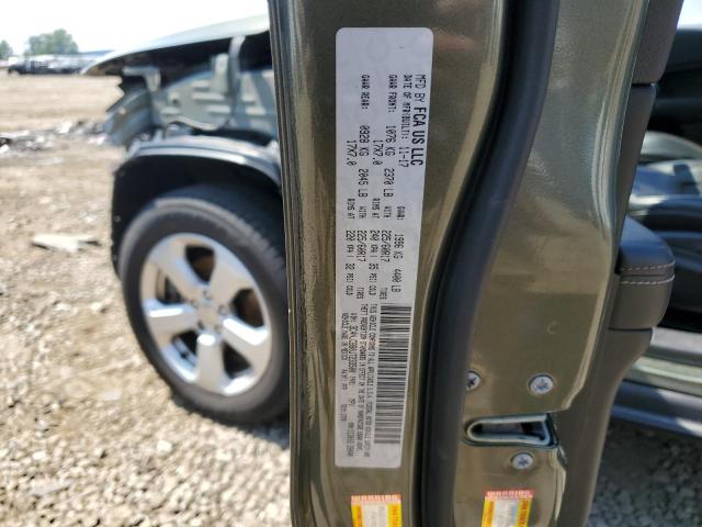 3C4NJCBB0JT233500 - 2018 JEEP COMPASS LATITUDE GREEN photo 12