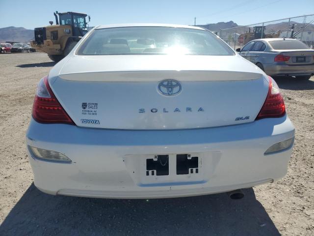 4T1CA30P78U150728 - 2008 TOYOTA CAMRY SOLA SE WHITE photo 6