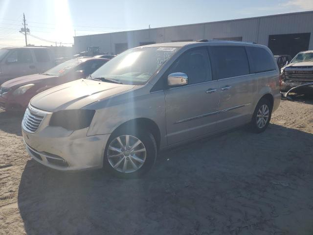 2C4RC1GG8FR727425 - 2015 CHRYSLER TOWN & COU LIMITED PLATINUM BEIGE photo 1