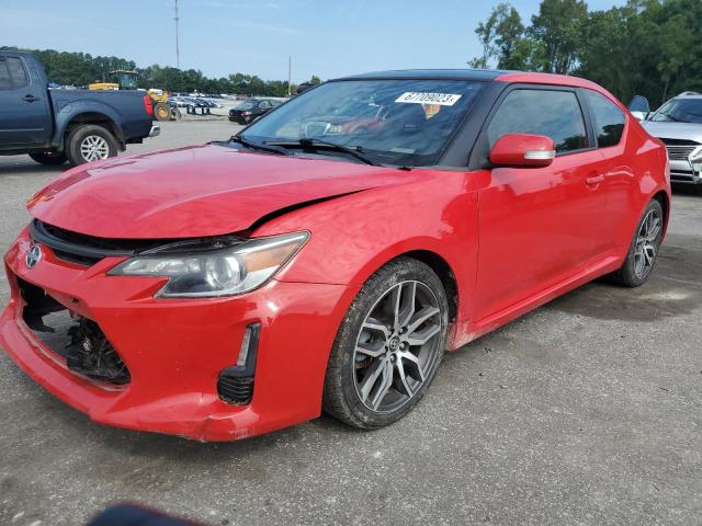 JTKJF5C76E3070917 - 2014 TOYOTA SCION TC 红色 照片 1