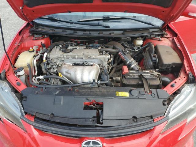 JTKJF5C76E3070917 - 2014 TOYOTA SCION TC 红色 照片 11