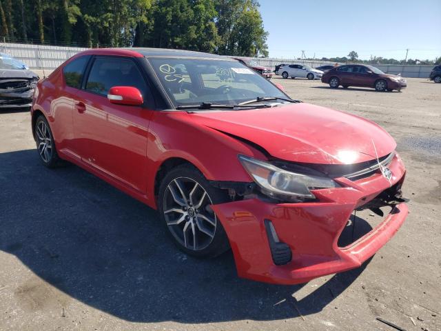 JTKJF5C76E3070917 - 2014 TOYOTA SCION TC 红色 照片 4