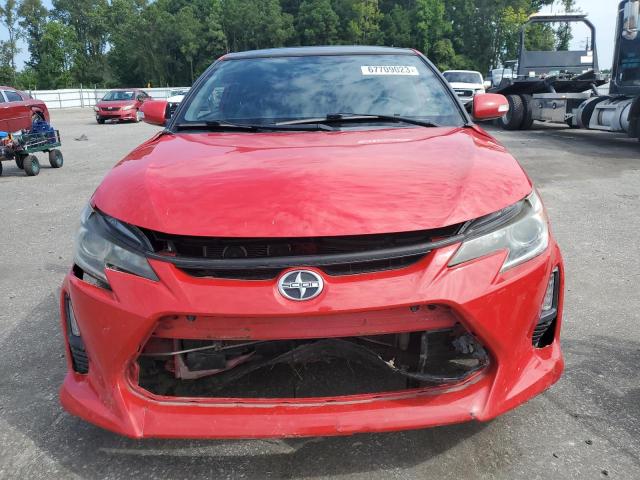 JTKJF5C76E3070917 - 2014 TOYOTA SCION TC 红色 照片 5