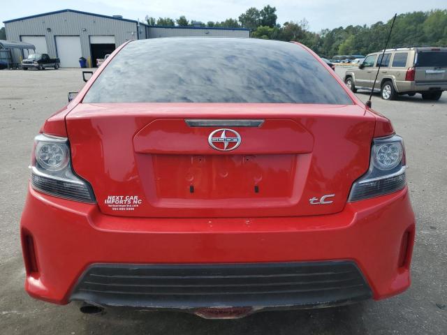 JTKJF5C76E3070917 - 2014 TOYOTA SCION TC 红色 照片 6