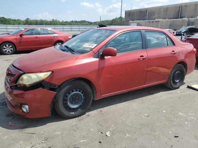 2T1BU4EE1BC730338 - 2011 TOYOTA COROLLA BASE RED photo 1