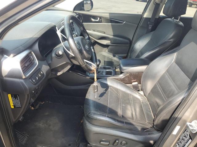 5XYPHDA56HG228695 - 2017 KIA SORENTO EX GRAY photo 7