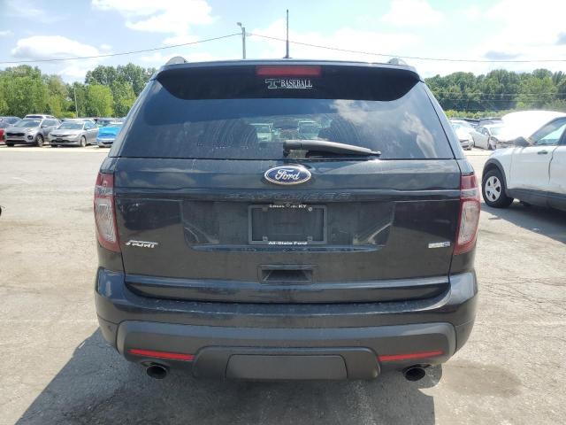 1FM5K8GT5FGB88413 - 2015 FORD EXPLORER SPORT BLACK photo 6