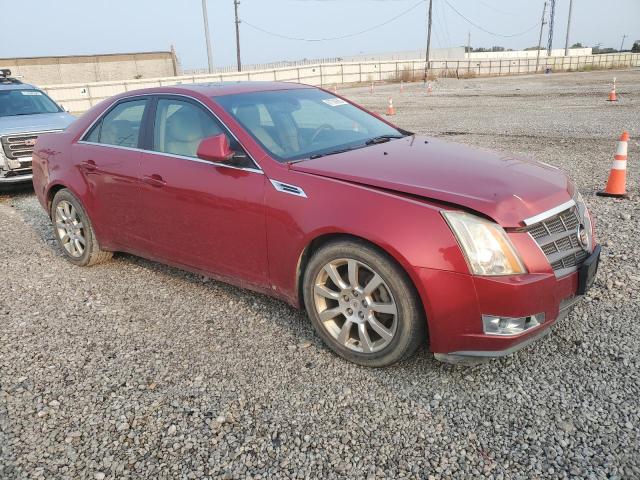 1G6DT57V490135800 - 2009 CADILLAC CTS HI FEATURE V6 RED photo 4