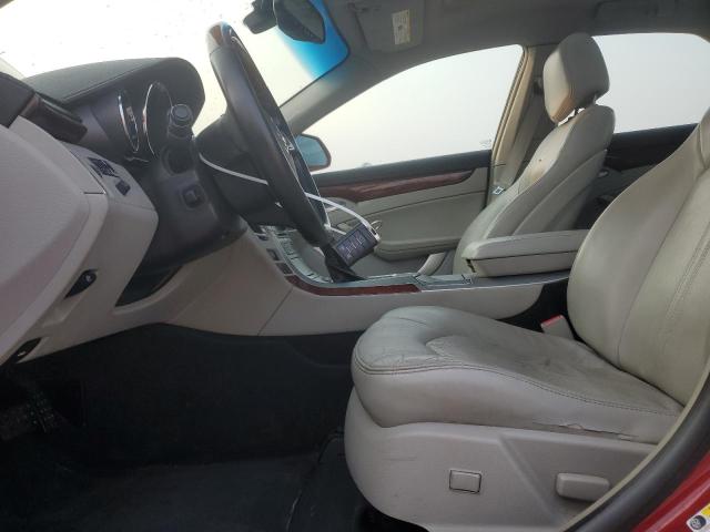 1G6DT57V490135800 - 2009 CADILLAC CTS HI FEATURE V6 RED photo 7