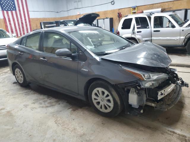 JTDKAMFUXN3173201 - 2022 TOYOTA PRIUS NIGHT SHADE Сұр фото 4