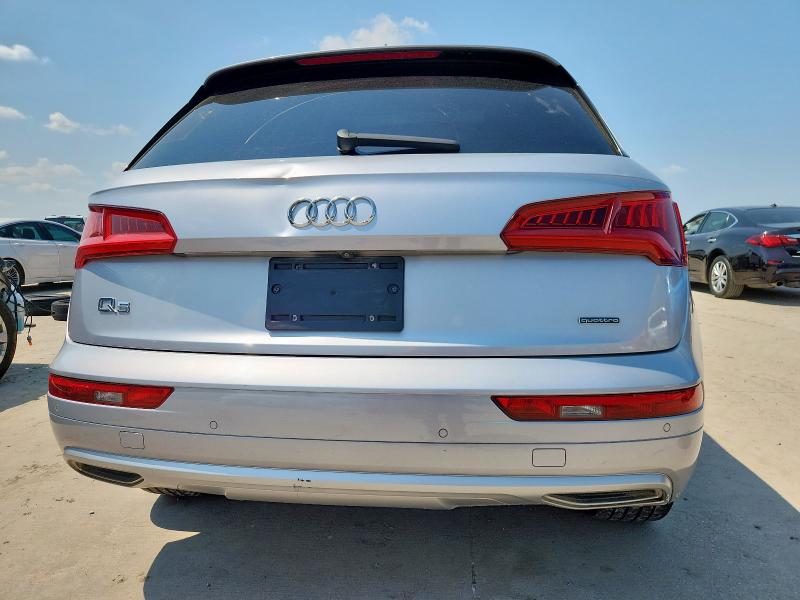 WA1BNAFY7K2023676 - 2019 AUDI Q5 PREMIUM PLUS SILVER photo 6