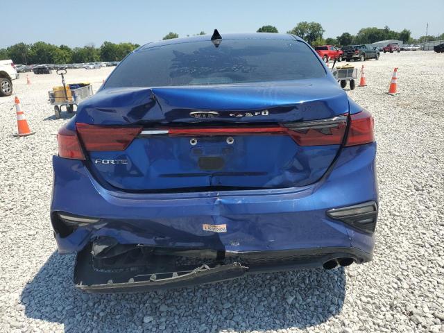 3KPF24AD8KE064360 - 2019 KIA FORTE FE BLUE photo 6