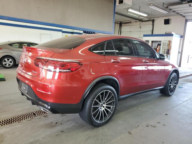 W1N0J8EBXMF928254 - 2021 MERCEDES-BENZ GLC COUPE 300 4MATIC RED photo 3