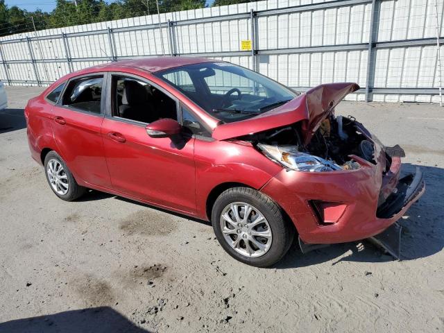 3FADP4BJ9DM152359 - 2013 FORD FIESTA SE RED photo 4