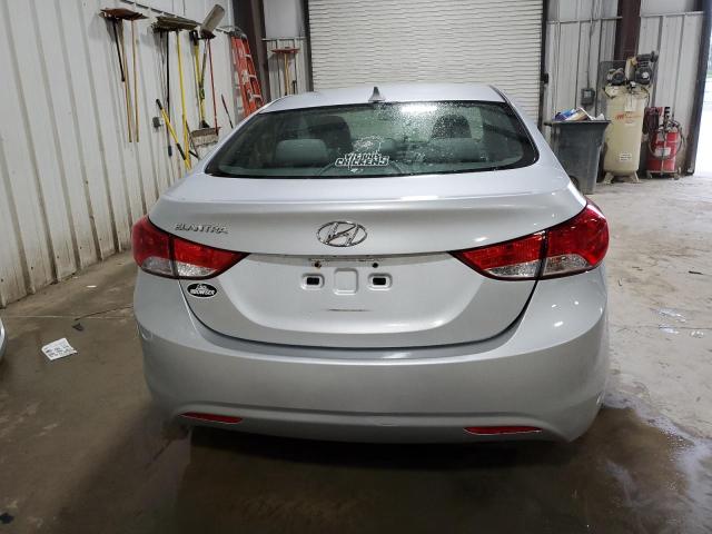 KMHDH4AE4DU891156 - 2013 HYUNDAI ELANTRA GLS SILVER photo 6