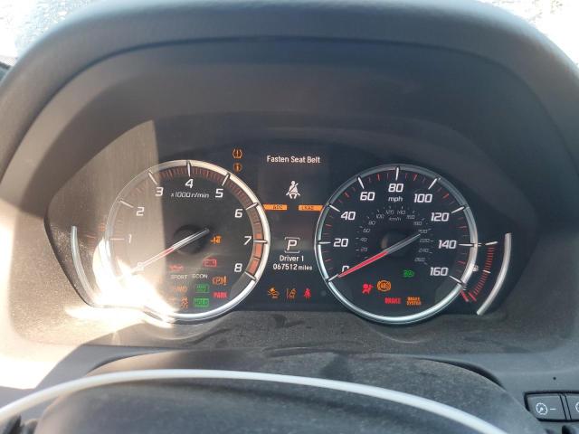 19UUB3F69JA006840 - 2018 ACURA TLX TECH+A შავი ფოტო 9