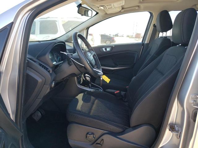 MAJ3S2GE1KC276294 - 2019 FORD ECOSPORT SE SILVER photo 7