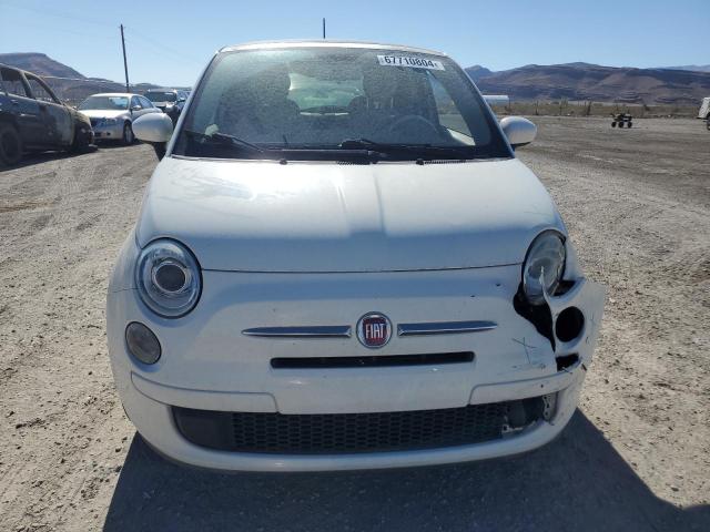 3C3CFFAR6CT330684 - 2012 FIAT 500 POP WHITE photo 5