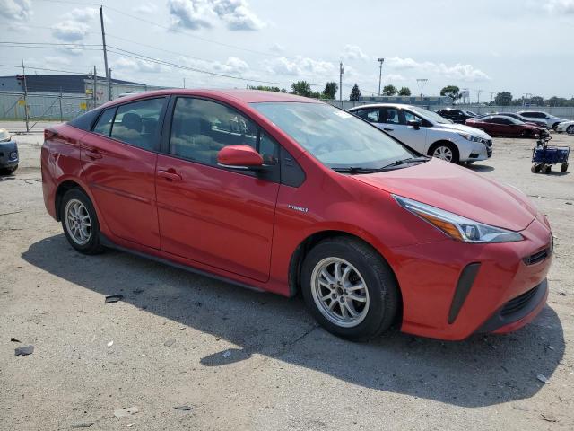 JTDKAMFU5N3162252 - 2022 TOYOTA PRIUS NIGHT SHADE Qırmızı foto 4