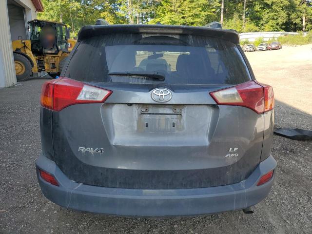 2T3BFREV0DW123783 - 2013 TOYOTA RAV4 LE GRAY photo 6
