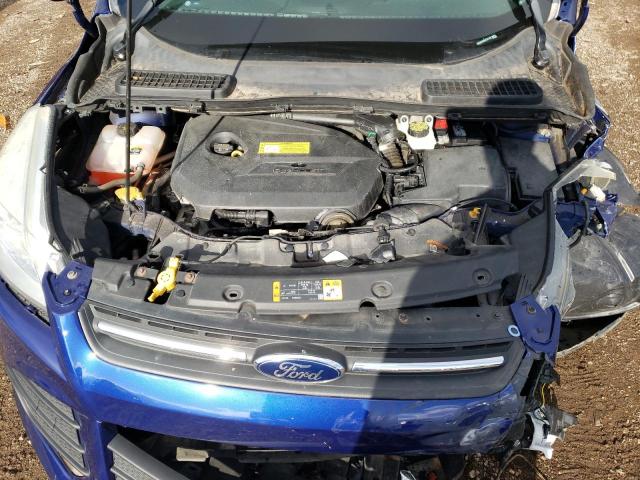 1FMCU0GX2DUC21128 - 2013 FORD ESCAPE SE BLUE photo 11