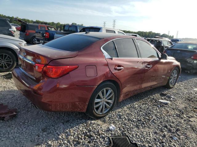 JN1BV7AR1FM401092 - 2015 INFINITI Q50 BASE RED photo 3