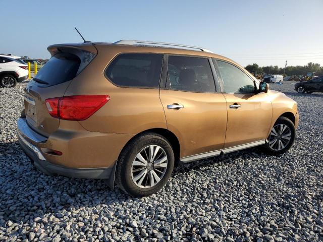 5N1DR2MN5HC611253 - 2017 NISSAN PATHFINDER S BROWN photo 3
