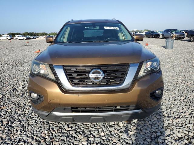 5N1DR2MN5HC611253 - 2017 NISSAN PATHFINDER S BROWN photo 5