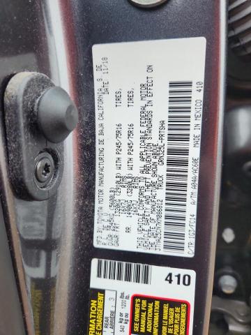 3TMAZ5CN7KM086812 - 2019 TOYOTA TACOMA DOUBLE CAB GRAY photo 12