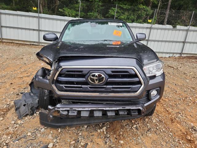 3TMAZ5CN7KM086812 - 2019 TOYOTA TACOMA DOUBLE CAB GRAY photo 5