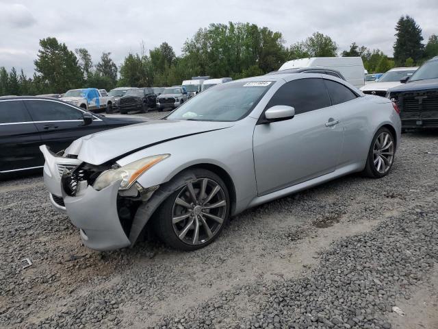 JNKCV66E59M720614 - 2009 INFINITI G37 BASE SILVER photo 1