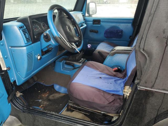 1J4FA39S96P785027 - 2006 JEEP WRANGLER X BLACK photo 7