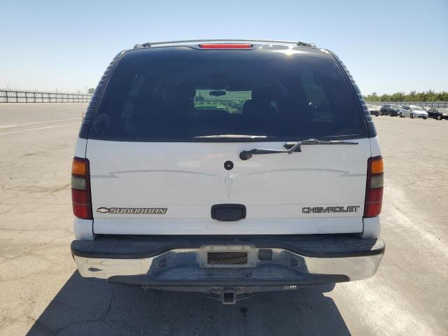 1GNEC16T72J286003 - 2002 CHEVROLET SUBURBAN C1500 WHITE photo 6