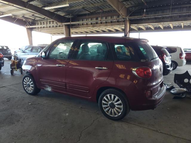 ZFBCFABH4EZ027440 - 2014 FIAT 500L EASY RED photo 2